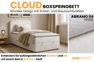 CLOUD Boxspringbett mit Bettkasten Deine Möbel