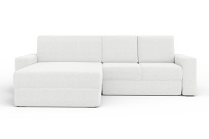 TOCO XL Ecksofa Wohnlandschaft mit Schlaffunktion Bettkasten, Schlafsofa in Cord Boucle Velours Deine Möbel 