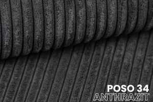 TOCO XL Ecksofa Wohnlandschaft mit Schlaffunktion Bettkasten, Schlafsofa in Cord Boucle Velours Deine Möbel 