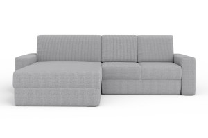 TOCO XL Ecksofa Wohnlandschaft mit Schlaffunktion Bettkasten, Schlafsofa in Cord Boucle Velours Deine Möbel 