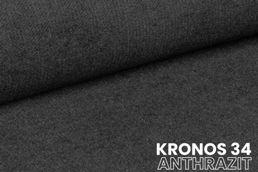 Stoffmuster Kronos 34 Anthrazit für Polstermöbel