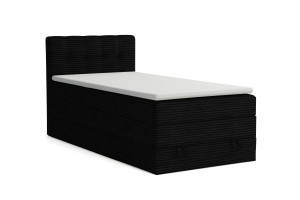 JUNG 2 120x200 Poso 135 Schwarz Boxspringbett Polsterbett Komplettbett Deine Möbel