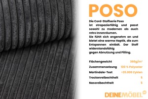 JUNG 2 120x200 Poso 34 Anthrazit Boxspringbett Polsterbett Komplettbett Deine Möbel