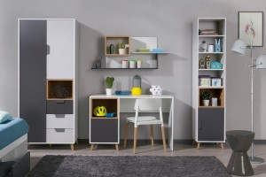 JUSTIN 7 Kommode Jugendkommode Sideboard 120 cm breit Kinderzimmer Jugendzimmer Schlafzimmer Deine Möbel