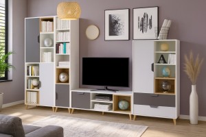 JUSTIN 7 Kommode Jugendkommode Sideboard 120 cm breit Kinderzimmer Jugendzimmer Schlafzimmer Deine Möbel