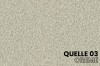 Nahaufnahme des Bouclé-Stoffes Quelle 03 in der Farbe Creme für hochwertige Möbelbezüge.