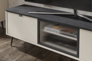 Wohnzimmer-Set MILY B mit Kommode und Regal