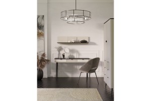 Wohnzimmer-Set MILY B mit Kommode und Regal