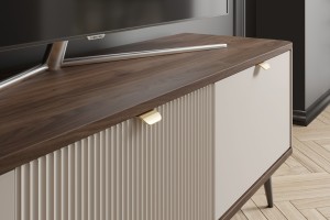 Wohnzimmer-Set MILY B mit Kommode und Regal