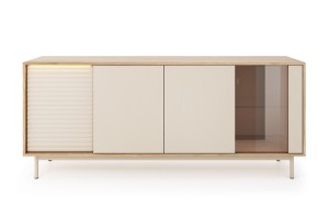 Kommode TOGY 02 184cm breit mit LED-Beleuchtung 