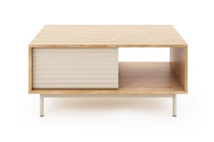 Wohnzimmer-Set TOGY A 3/4 - tlg. in Kaschmir / geölte Eiche