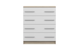 TILL PLUS 01 Jugendzimmer-Set Kinderzimmer-Set in Eiche Sonoma / Weiß matt Deine Moebel 