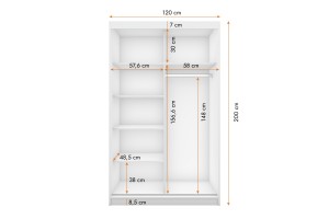 TILL PLUS 04 Jugendzimmer-Set Kinderzimmer-Set in Eiche Sonoma / Weiß matt Deine Moebel 