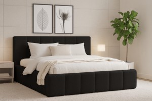 MEGAN Polsterbett mit Bettkasten Deine Möbel  