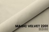 Nahaufnahme von Polsterstoff Magic Velvet 2201 in Beige für Möbel.