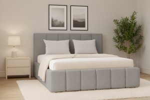 MEGAN Polsterbett mit Bettkasten Deine Möbel  