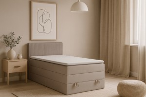ORO Boxspringbett mit Bettkasten Deine Möbel