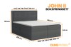 Abmessungen und verfügbare Größen für das Boxspringbett John II