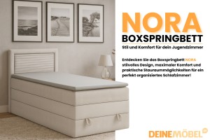 NORA Boxspringbett mit Bettkasten Deine Möbel