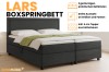 Infografik Boxspringbett Lars mit Bettkasten und Topper-Details