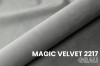 Samtstoff Magic Velvet 2217 Grau, Textur-Detail für Polstermöbel und Betten.