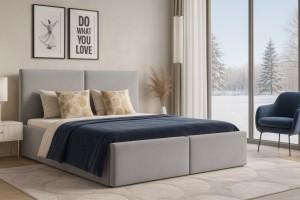 BEN Polsterbett in Cord, Bouclé & Samt, inkl. Lattenrost und Bettkasten Deine Möbel 