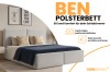 Polsterbett Ben - Stil und Komfort mit praktischen Bettkästen für das Schlafzimmer