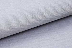 BASIC DUO 200x200 Velour Paros 5 Hellgrau Boxspringbett mit Bettkasten Deine Möbel