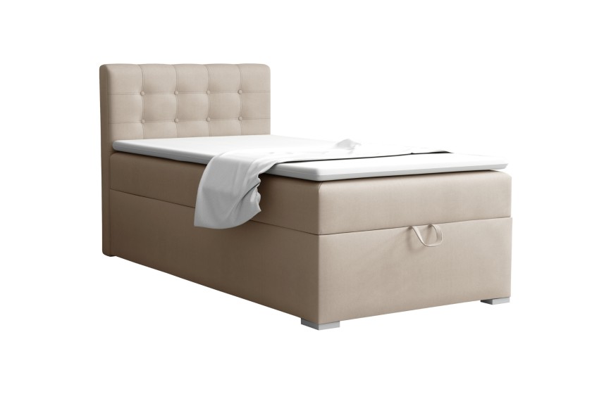 TEEN 3 100x200 Paros 2 Beige Boxspringbett Polsterbett Komplettbett Einzelbett Deine Möbel