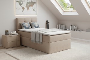 FLO Boxspringbett mit Bettkasten Deine Möbel