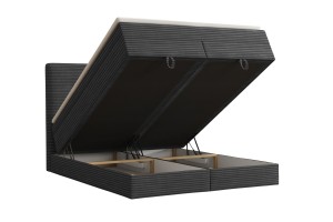 LOFT DUO 180x200 Poso 34 Anthrazit Boxspringbett Komplettbett Polsterbett Deine Möbel