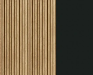 LARGO B Wohnzimmer Set mit geriffelten Fronten Deine Möbel