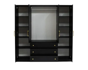 CLASSIC D4 Kleiderschrank mit Schubladen Deine Möbel