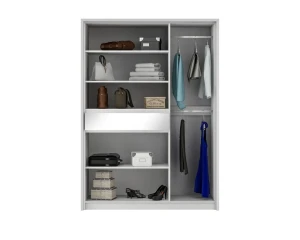 SIMI 157 / 200 Kleiderschrank  mit Schubladen und Spiegel Deine Möbel 24