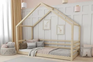 COMET 140x200 Kiefer Bodenbett Kinderbett Hausbett Deine Möbel