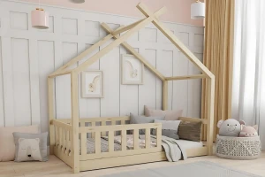 STAR PLUS 140x200 Kiefer Bodenbett Hausbett Einzelbett Deine Möbel