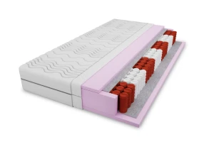 7 Zonen Taschenfederkernmatratze 160x200 cm Höhe 20 cm H3 Taschen-Federken Deine Möbel