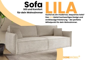 LILA Sofa Deine Möbel
