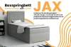 Produktübersicht Boxspringbett JAX mit Informationen zu Design, Komfort und Stauraum.