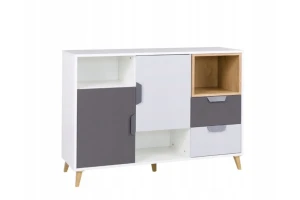 JUSTIN 7 Kommode Jugendkommode Sideboard 120 cm breit Kinderzimmer Jugendzimmer Schlafzimmer Deine Möbel
