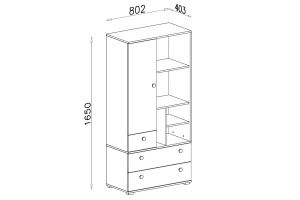 OKTAVIA A Babyzimmer-Komplettset OKTAVIA A Kinderzimmer-Set mit Wickelkommode Wickeltisch Babyzimmer Kinderzimmer Deine Möbel