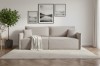 Stilvolles beiges Sofa im modernen Wohnzimmer-Design mit gemütlicher Atmosphäre.
