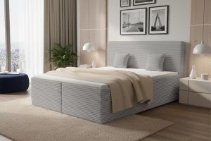 DENNY Boxspringbett mit Bettkasten Boxbett in Cord Deine Möbel  