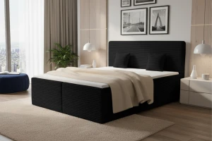 DENNY Boxspringbett mit Bettkasten Boxbett in Cord Deine Möbel  