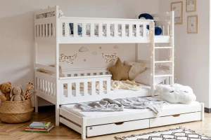 KEV 90x200 Weiß Etagenbett Deine Möbel