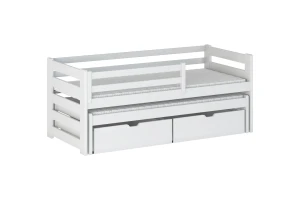 SENI 90x200 Weiß Ausziehbett Kinderbett Deine Möbel