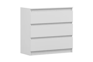  SIMO 03 Kommode in weiß, 90 cm, 3 Schubladen, SIMO-Kollektio Deine Möbel