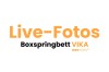 VIKA beige boxspring bed assembly instructions visual