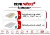 Kindermatratzen-Set: 10cm Latex-Visco-Mix und 8cm Kaltschaummatratze, punktelastisch und schadstoffgeprüft.