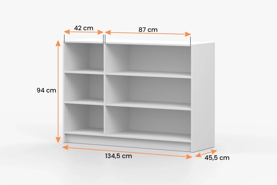 dressoir mirelo k 135 cm breed